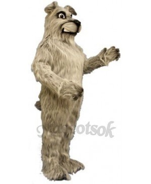 Cute Snarling Pooch Dog Mascot Costume