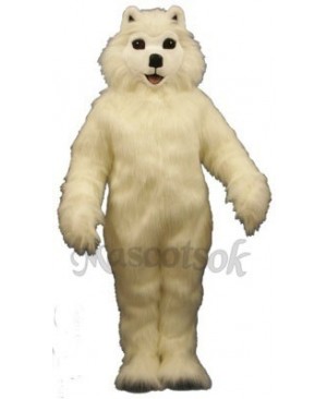 Cute Sam Samoyed Dog Mascot Costume