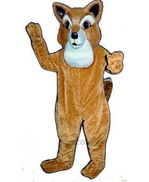 Cute Frankie Fox Mascot Costume