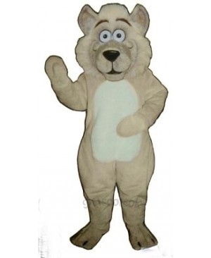 Cute Baby Wolf Mascot Costume