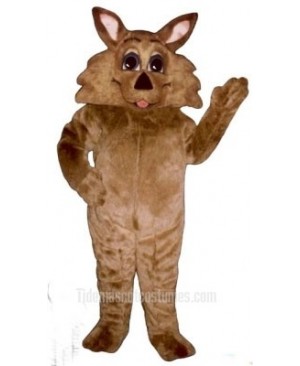 Cute Wild Coyote Wolf Mascot Costume