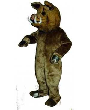 Wild Boar Pig Hog Mascot Costume