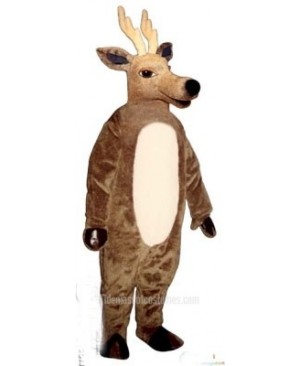 Cute Sleepy Deer Mascot Costume