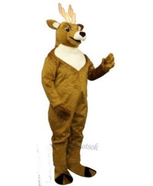 Cute Dorian Deer Mascot Costume