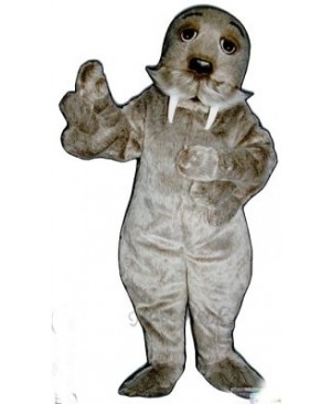 Cute Walrus Mascot Costume