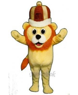 Cute Madcap Lion Mascot Costume