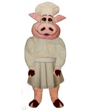 Baker Bacon Hog Mascot Costume