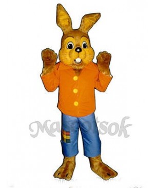 Cute Easter Bramble Bunny Rabbit Mascot Costume