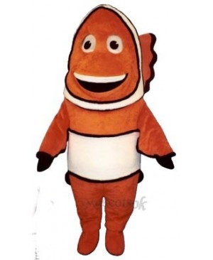 Cute Clown Fish Mascot Costume