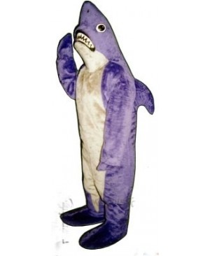 Cute Shark Mascot Costume