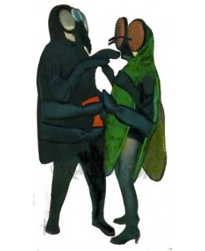 Spider (on the left )Mascot Costume