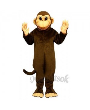 Cute Mischevious Monkey Mascot Costume