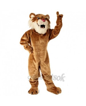 Cute Sabretooth Tiger Mascot Costume