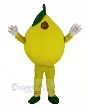 Yellow Lemon Mascot Costume