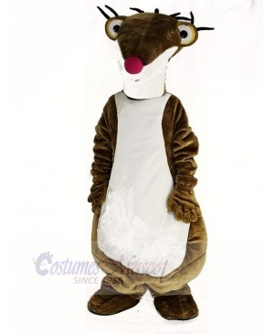 Brown Ground Sloth Sid for Ice Age Mascot Costume Animal