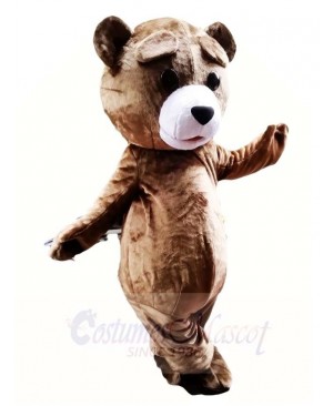 Brown Teddy Bear Mascot Costumes Animal