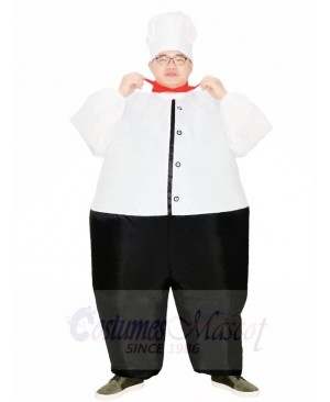 Big Chef Cook Inflatable Costumes Restaurant Promotion Suits for Adult 