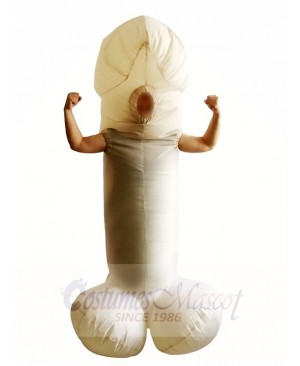 White Willy Cock Dick Sexy Penis Inflatable Halloween Christmas Costumes for Adults