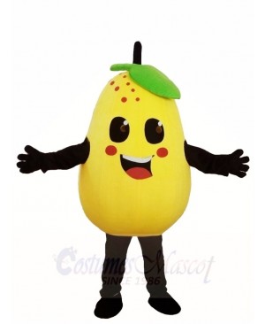 Yellow Pear Mascot Costumes Fruit