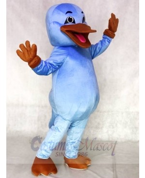 Cute Light Blue Platypus Mascot Costumes Animal