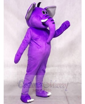 Purple Elephant Mascot Costumes Animal