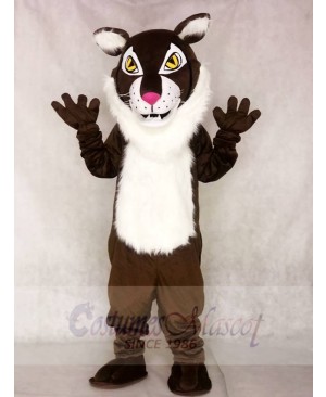 Brown Wildcat Bobcat Mascot Costumes Animal