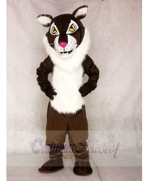 Brown Wildcat Bobcat Mascot Costumes Animal