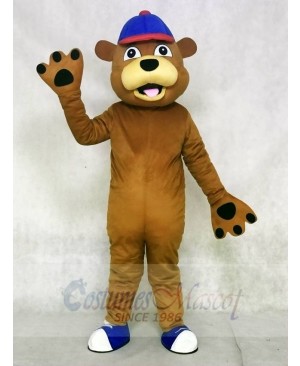 Happy Brown Bear Mascot Costumes Animal