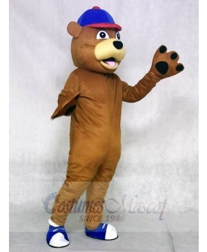 Happy Brown Bear Mascot Costumes Animal