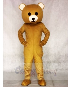 Brown Teddy Bear Mascot Costumes Animal