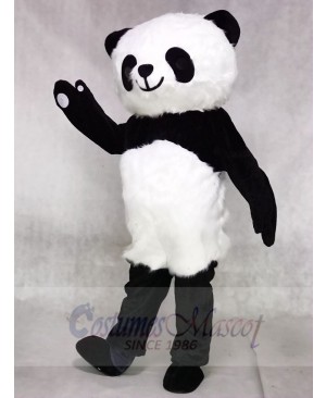 Hairy Panda Mascot Costumes Animal