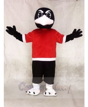 Cute Black Bird Raven Mascot Costumes Animal