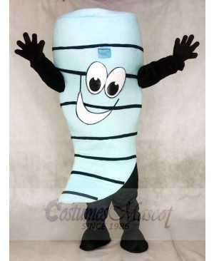 Light Blue Cyclone Hurricane Tornado Mascot Costumes