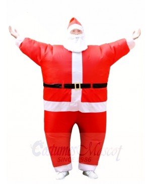 Santa Claus Inflatable Halloween Christmas Xmas Costumes for Adults