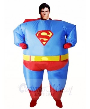 Superman Superhero Cosplay Inflatable Halloween Christmas Costumes for Adults