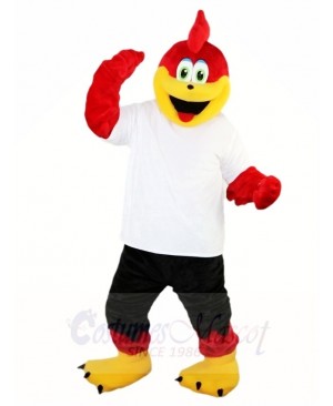 Red Sports Eagle Mascot Costumes Falcon Animal