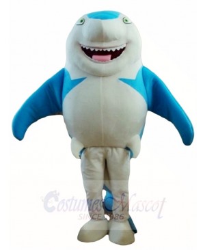 Blue Smile Shark Mascot Costumes Sea Fish Animal Ocean