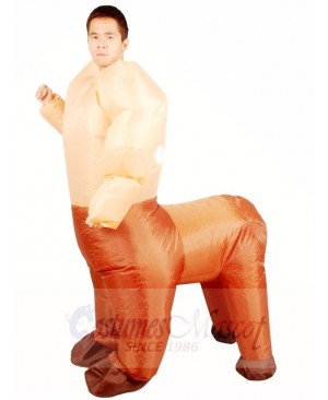 Centaur Half-man Half-horse Inflatable Halloween Christmas Holiday Costumes for Adults