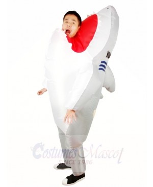Ate by Shark Inflatable Halloween Xmas Costumes for Adults