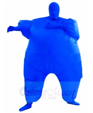 Blue Full Body Suit Inflatable Halloween Christmas Costumes for Adults
