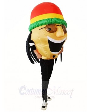 Jamaican Inflatable Halloween Xmas Blow Up Costumes for Adults