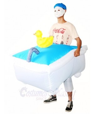 Bathtub Swimming Pool Carry on Inflatable Halloween Xmas Costumes for Adults