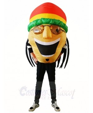 Jamaican Inflatable Halloween Xmas Blow Up Costumes for Adults