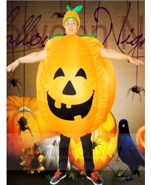 Pumpkin Squash Inflatable Halloween Blow Up Costumes for Adults