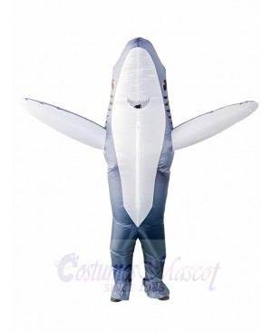 Shark Inflatable Halloween Xmas Blow Up Costumes for Adults