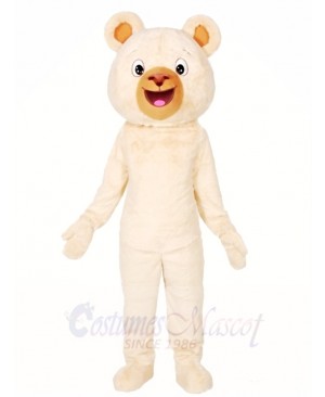 White Bear Mascot Costumes Animal