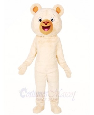 White Bear Mascot Costumes Animal