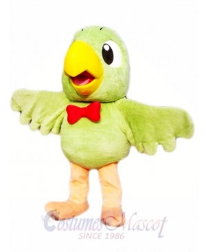 Green Parrot Mascot Costumes Bird Animal