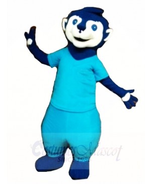 Blue Meerkat Mascot Costumes Animal 