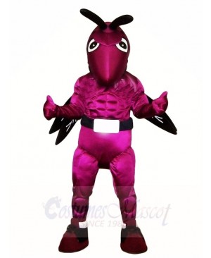 Purple Hornet Bee Mascot Costumes Insect